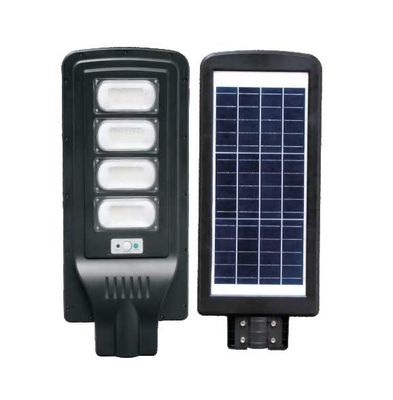 Polycrystalline 760Lm Integrated Solar Street Lights 10AH With Solar Panel