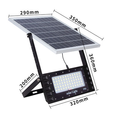 5700LM 240PCS LED Solar Panel Flood Light 20AH Battery 350 X 450mm