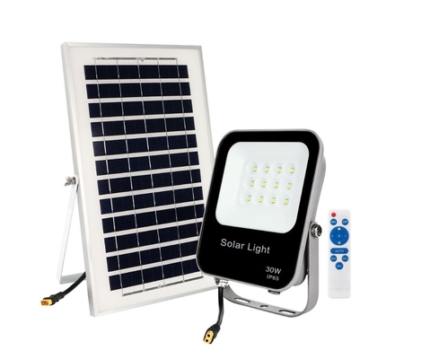 2000LM 96WH Solar Panel Floodlights With Aluminum Alloy Frame