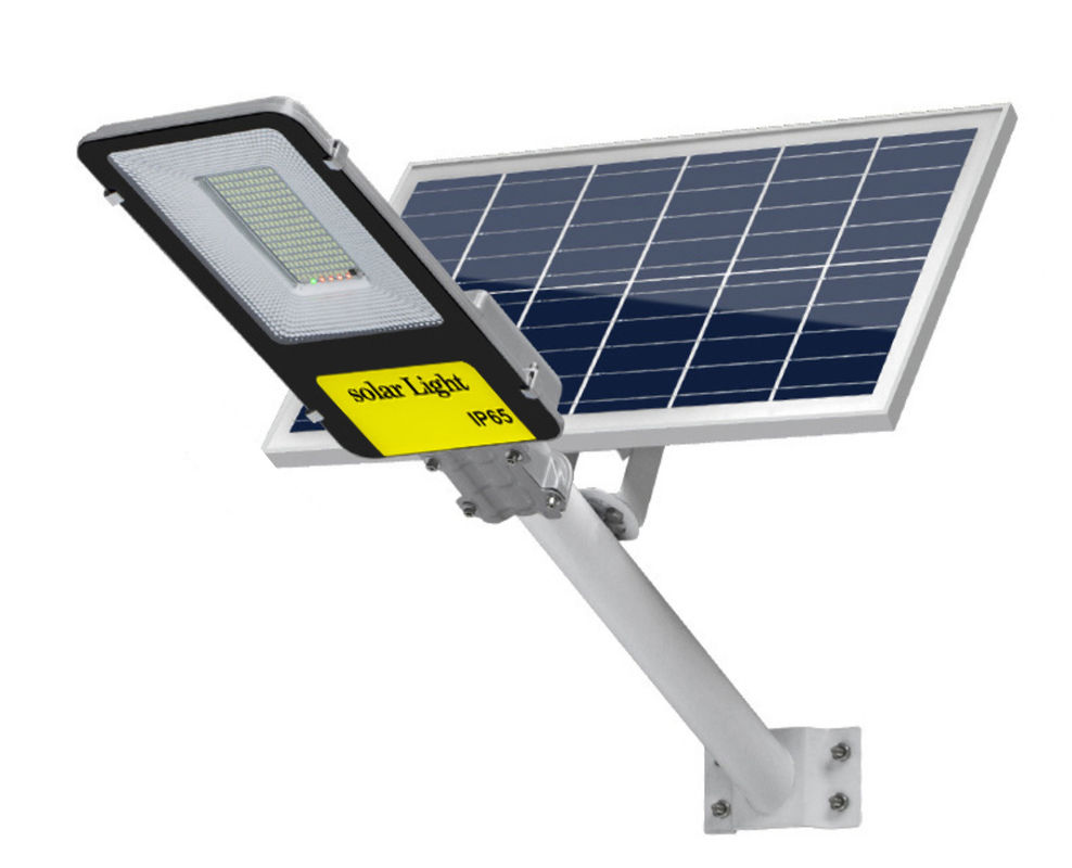 25000mAH 2000 lm Solar Powered LED Street Lights 300w Outdoor EMC