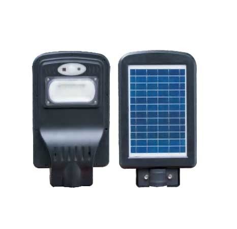 Polycrystalline 760Lm Integrated Solar Street Lights 10AH With Solar Panel